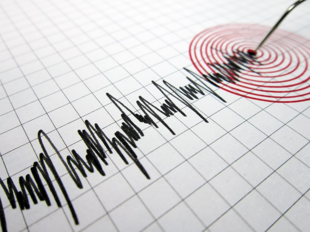 Seismograph and earthquake